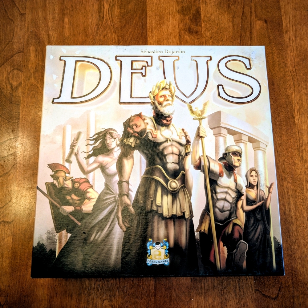 DEUS Strategy Board Game – Gamer Owned, Played Only a Few Times EUC